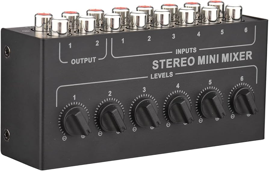未使用・未開封品) TOA ステレオミキサー4U M-110 60wa65s